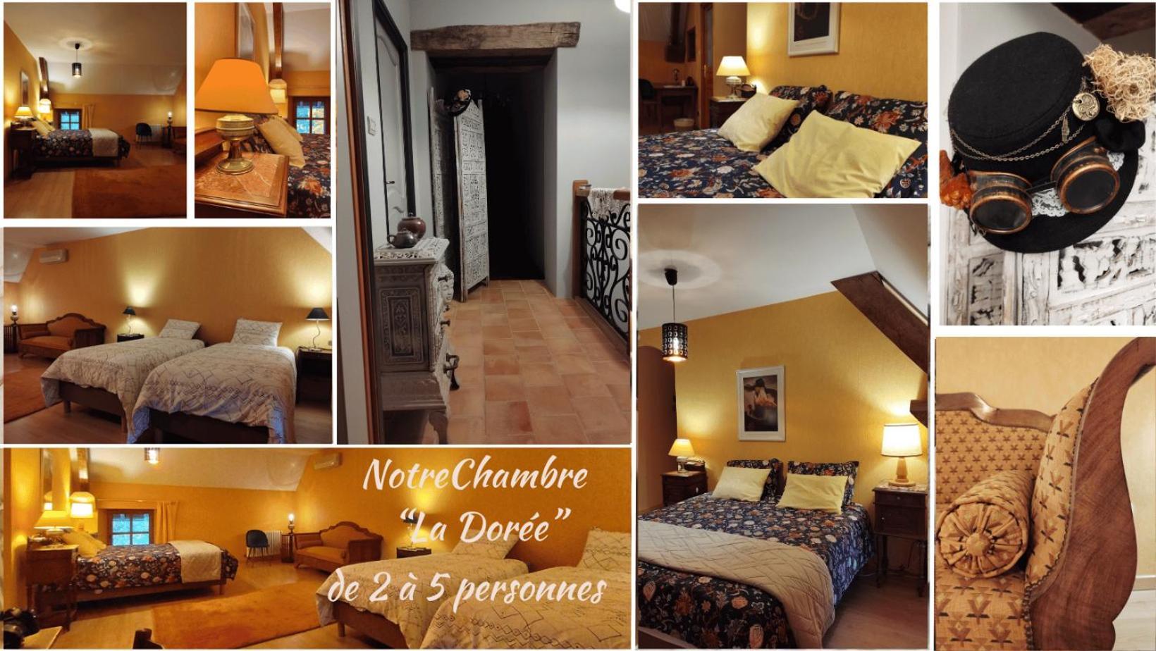La Baudiniere, Chambre La Doree Boyer Exterior foto
